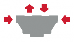 Diagram - Global Standard LM Guide (HSR) - Stainless Steel