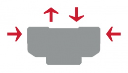 Diagram - Miniature Caged Ball LM Guide (SRS)